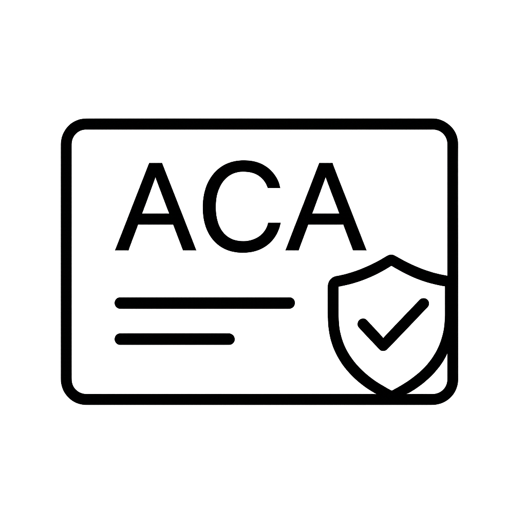 Affordable Care Act ACA Plans Icon